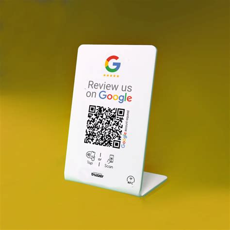 nfc stand google review|google review nfc tag.